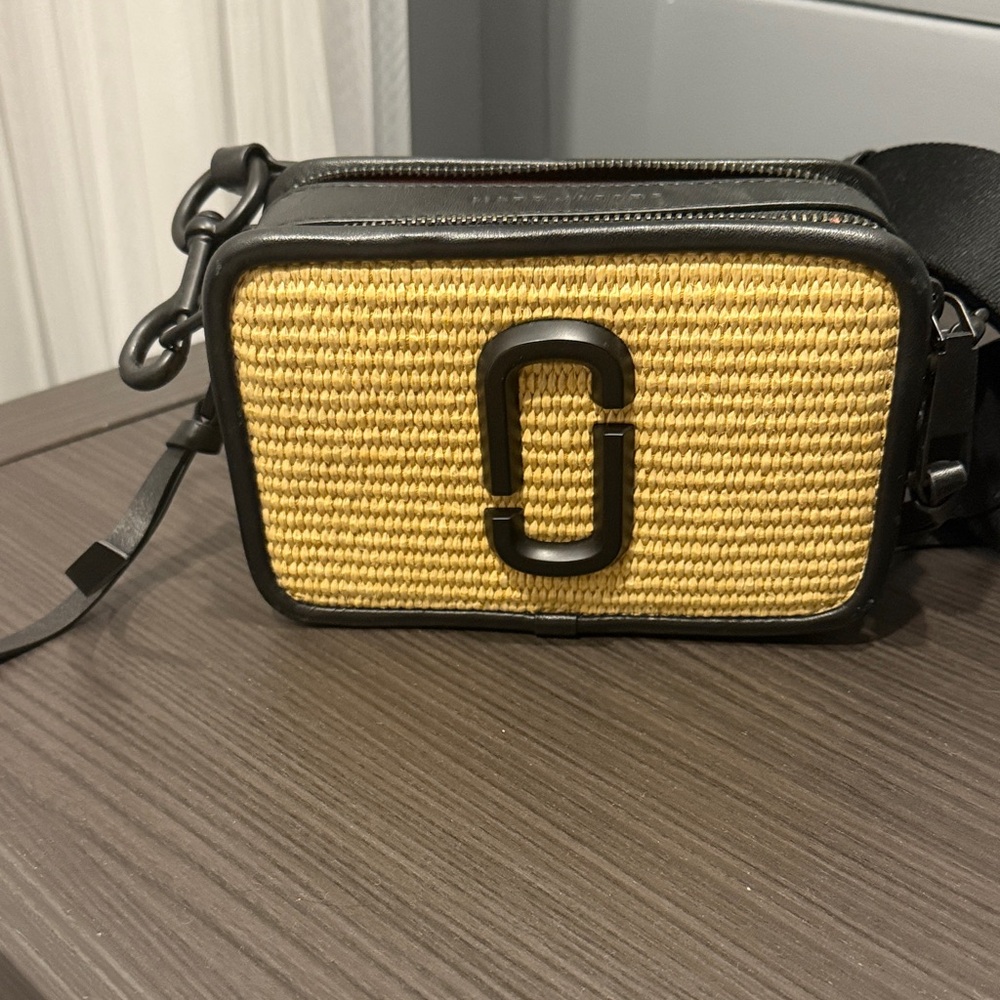 Marc Jacobs Yellow and Black Crossbody Bag